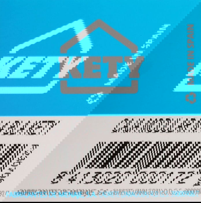 Kety Caja Ordenación Modular 22.5 cm x 15.5 cm x 5.3 cm (12 Unidades)