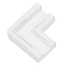 Herrajes Alk Conector Rápido Esquina Led/Cob 8Mm