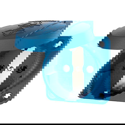 Mennekes 11011 Anbausteckdose, Tipo F, 2P+E, Tornillos, Azul, IP54 Mennekes 11011 Anbausteckdose, Tipo F, 2P+E, Tornillos, Azul, IP54