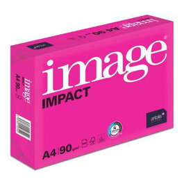 Image Papel Impact DIN A4 90g Blanco (Set de 5 paquetes de 500 hojas)
