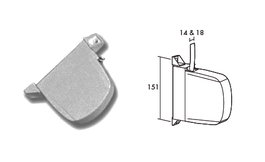 Persiana recogedor mini C-14 gris