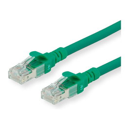 ROLINE 21152732 Cable de Red Patch Cat.6A UTP LSZH Verde 2m - Cable Ethernet 10GBase-T, 500 MHz, 26 AWG, Contactos Dorados