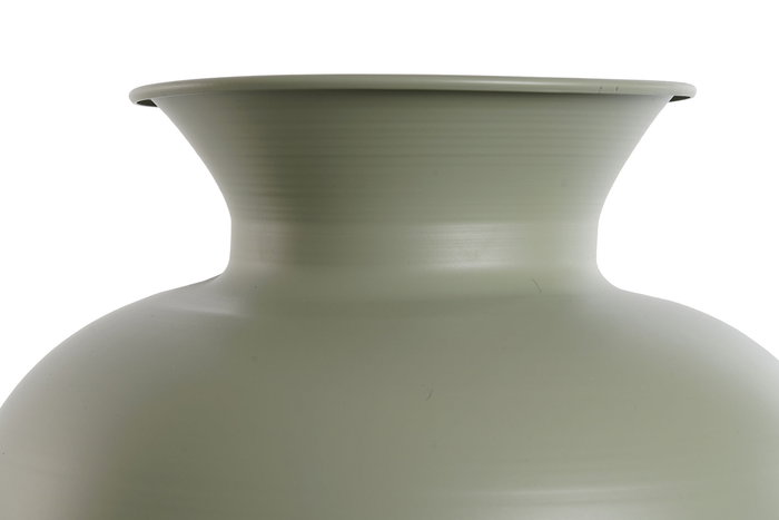 DKD Home Decor Jarrón Crema Verde 29 x 33 x 29 cm (4 Unidades)