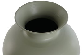 DKD Home Decor Jarrón Crema Verde 29 x 33 x 29 cm (4 Unidades)