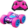 Silverlit Coche Teledirigido 360 CROSS FLASH PINK EXO1719316012813, 2.4 Ghz, Escala 1:18 - Rosa