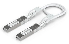 Ubiquiti Cable Directo Uplink SFP28 a SFP28, Blanco, PVC, 0.3m, 25G/10G/1G, Compatible con UniFi