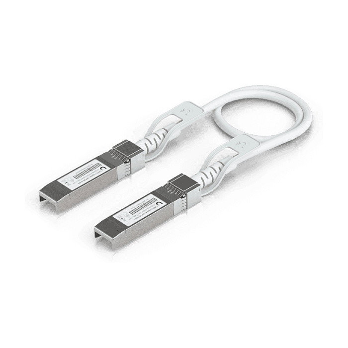 Ubiquiti UACC-Uplink-SFP28-0.3M Cable SFP28 a SFP28, 0,3 m, Blanco