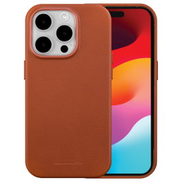 dbramante1928 Roskilde Funda de Cuero MagSafe para Apple iPhone 15 Pro - Marrón Claro