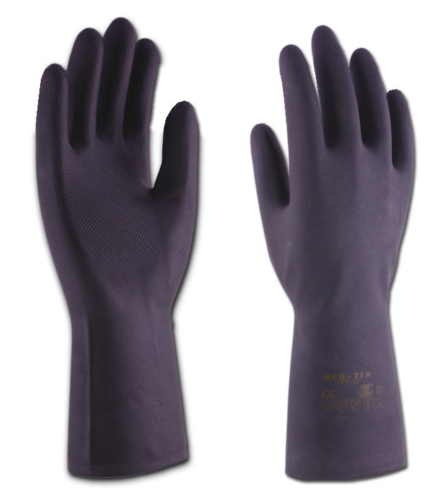 NEOTEX Guantes Industriales Químicos Ácidos Neopreno-Latex T-8 NEOTEX Guantes Industriales Químicos Ácidos Neopreno-Latex T-8