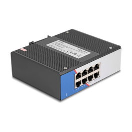 DeLOCK 80163 Switch Gigabit Ethernet de 8 puertos RJ-45 para carril DIN