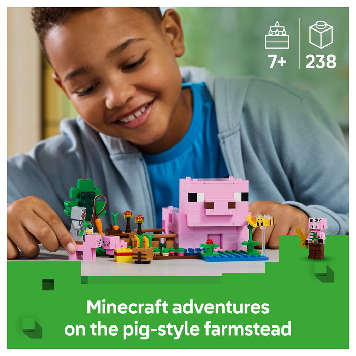 LEGO Minecraft La Casa-Cerdo Bebé (21268) LEGO Minecraft La Casa-Cerdo Bebé (21268)