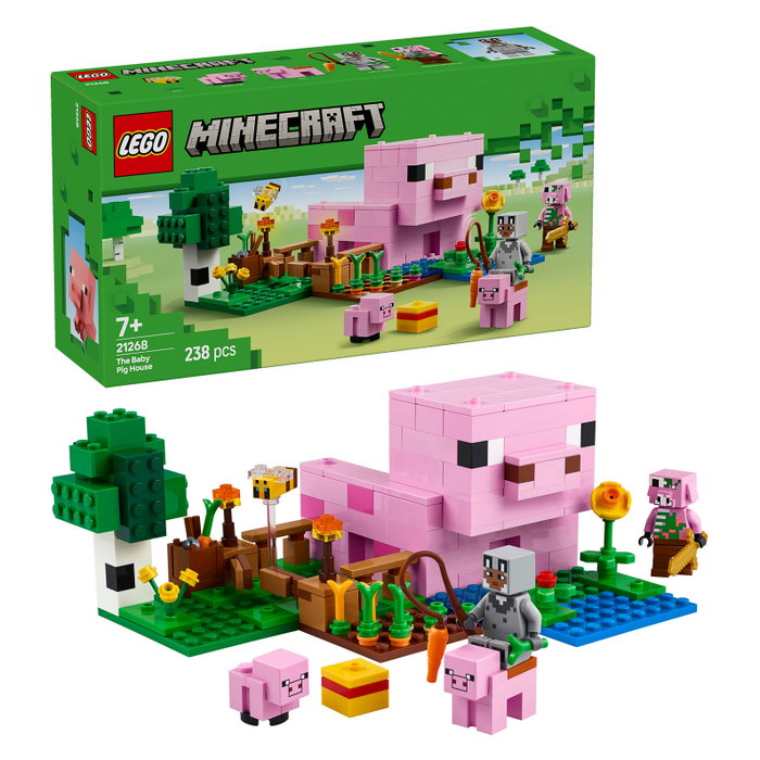 LEGO Minecraft La Casa-Cerdo Bebé (21268) LEGO Minecraft La Casa-Cerdo Bebé (21268)