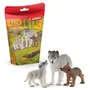 Set de Animales Salvajes Schleich Plástico Lobo