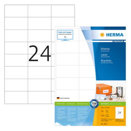 HERMA Etiqueta 4615 Blanco 70,0 x 37,0 mm