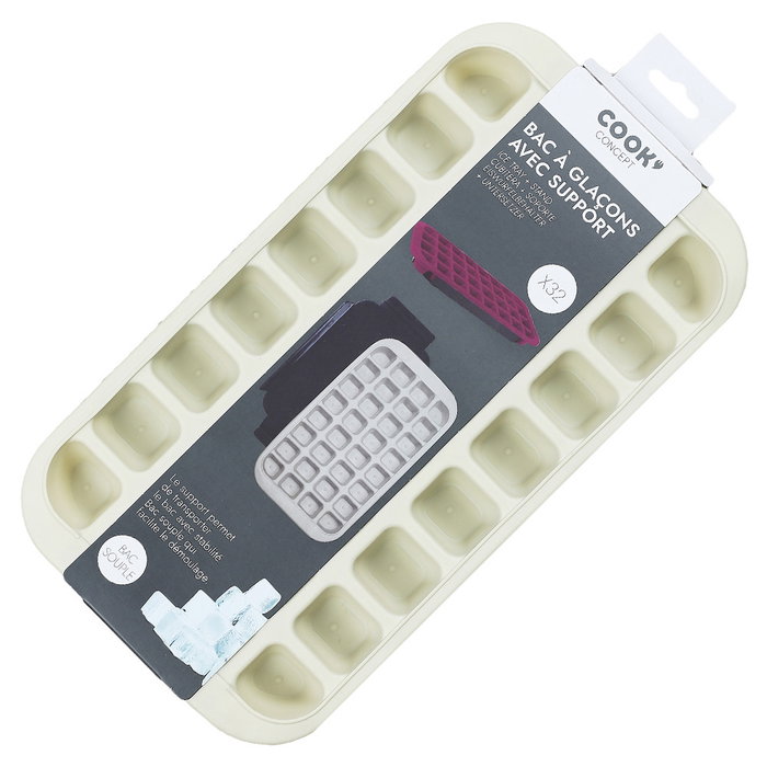 Cook Concept Molde para 32 Cubitos con Soporte Cook Concept Molde para 32 Cubitos con Soporte
