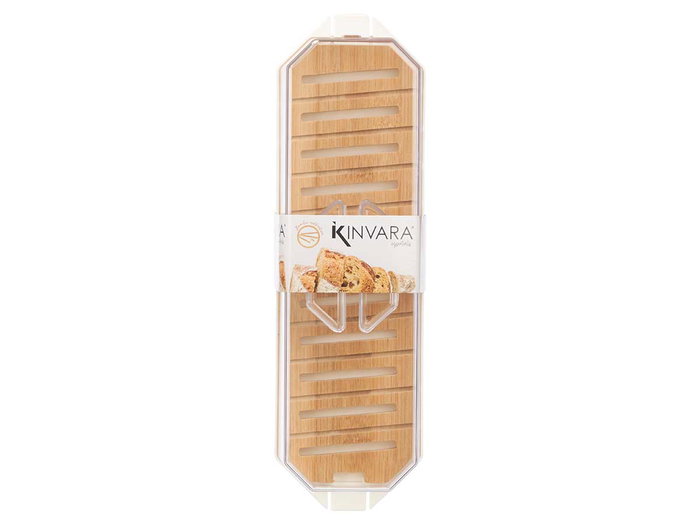 KINVARA Panera Individual Blanca y Transparente