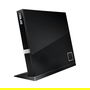 ASUS SBW-06D2X-U Grabadora Blu-Ray Externo USB 2.0 Negro, Portátil, Blu-Ray DVD Combo 6x, Mac Compatible
