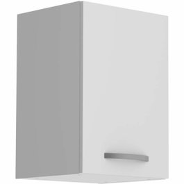 Oslo Mueble alto de 1 puerta + tableta - blanco mate