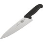 Victorinox Cuchillo de Chef Fibrox de 20 cm, Negro