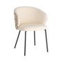 Silla Estampado Tejido-Metal Contract 56,50 X 56 X 74,50 cm (Set de 2)