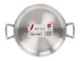 KINVARA Sartén de Aluminio con Asas 20cm Plata, Pack de 6