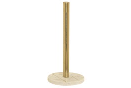 DKD Home Decor Portarrollos de papel de cocina Mármol Metal Dorado