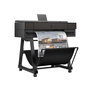 HP DesignJet T870 Plotter de Gran Formato A1 de 24" para Arquitectura, 120 págs/hora, 2400x1200 ppp, Gigabit Ethernet y Wi-Fi