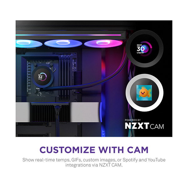 NZXT Kraken Plus 360 RGB Negro NZXT Kraken Plus 360 RGB Negro
