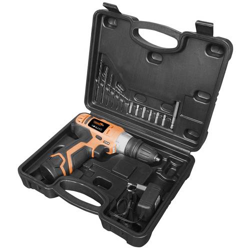 Haukka Taladro Atornillador 12V Li 1,3Ah con Accesorios