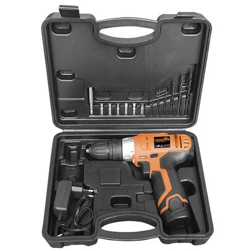 Haukka Taladro Atornillador 12V Li 1,3Ah con Accesorios