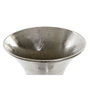 DKD Home Decor Jarrón de Aluminio Plateado Diseño Copa