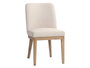 DKD Home Decor Silla Fresno Poliéster Blanco