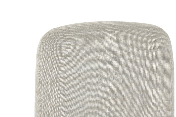 DKD Home Decor Silla Fresno Poliéster Blanco