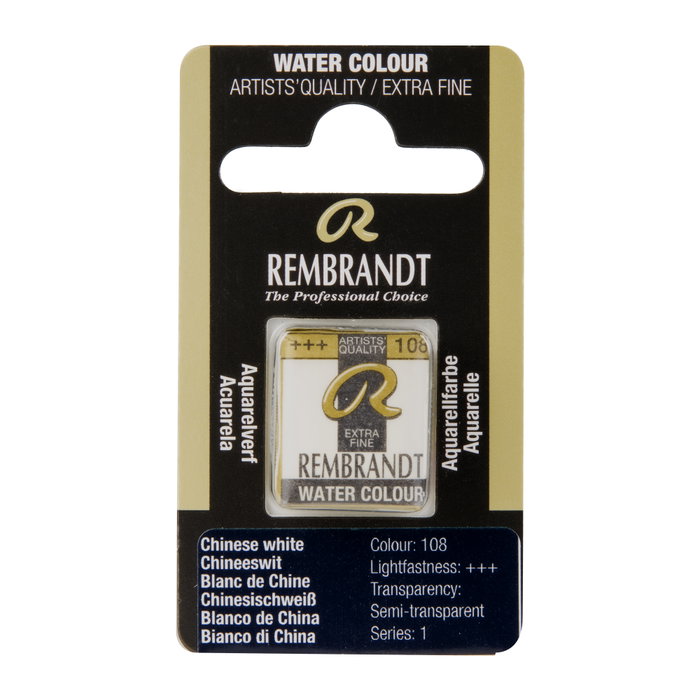 Rembrandt Acuarela Pastilla Blanco de China 108 Rembrandt Acuarela Pastilla Blanco de China 108
