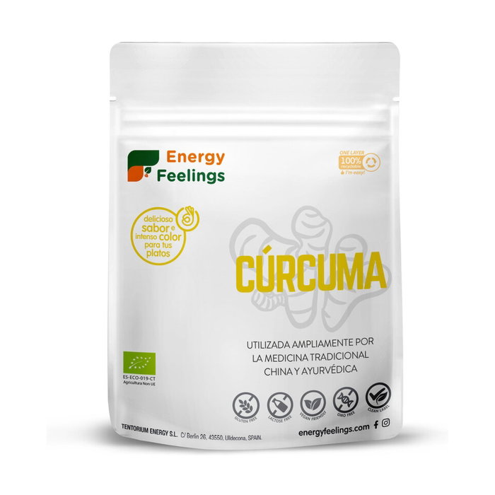 Energy Feelings Cúrcuma Eco en Polvo 200g Energy Feelings Cúrcuma Eco en Polvo 200g