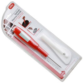 Easy Make Espátula/Termómetro Digital con Sonda de Silicona -50°C a +300°C