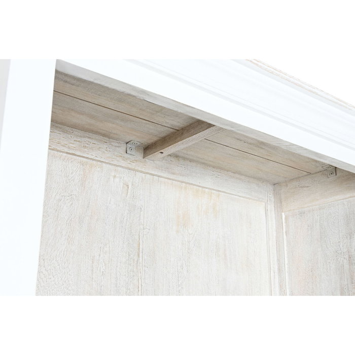 DKD Home Decor Estantería de Mango Blanco Desgastado DKD Home Decor Estantería de Mango Blanco Desgastado
