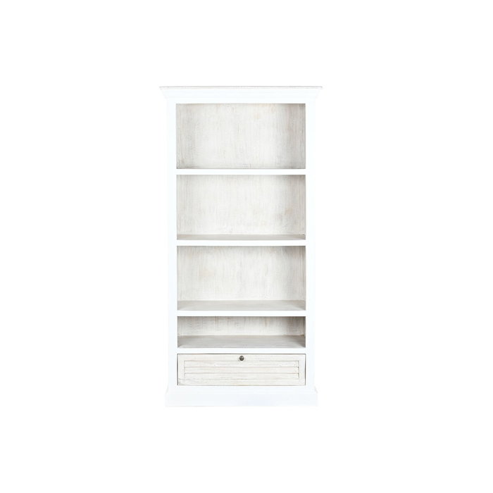 DKD Home Decor Estantería de Mango Blanco Desgastado DKD Home Decor Estantería de Mango Blanco Desgastado