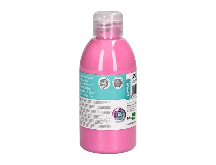 Liderpapel Pintura acrílica Rosa 250 ml