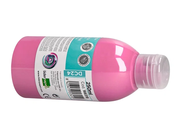 Liderpapel Pintura acrílica Rosa 250 ml