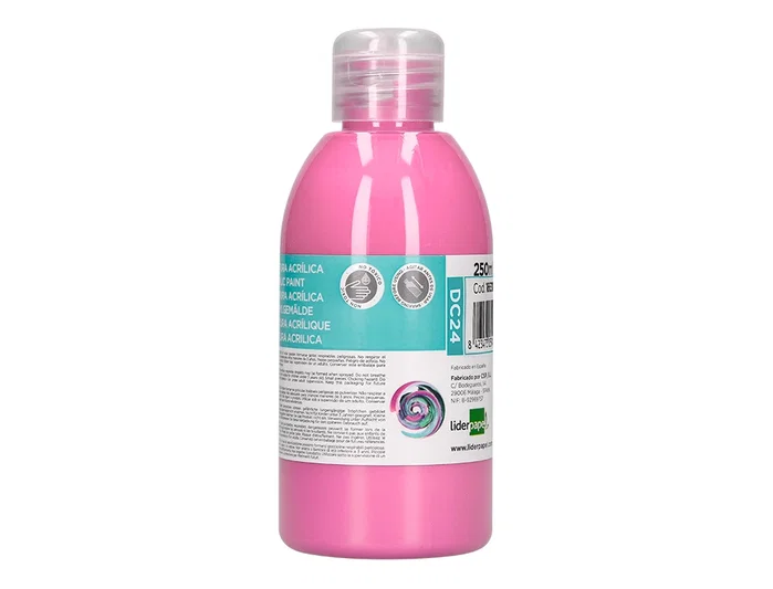 Liderpapel Pintura acrílica Rosa 250 ml
