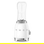 Smeg PBF01WHEU Batidora de Vaso de Acero Inoxidable, Blanco
