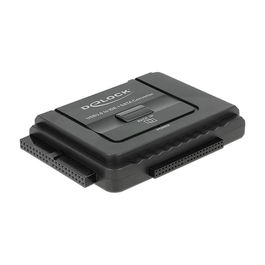 DELOCK Adaptador USB 3.0 a SATA 6 Gb/s / IDE 40 Pin / IDE 44 Pin con Función de Respaldo 61486