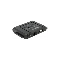 DELOCK Adaptador USB 3.0 a SATA 6 Gb/s / IDE 40 Pin / IDE 44 Pin con Función de Respaldo 61486
