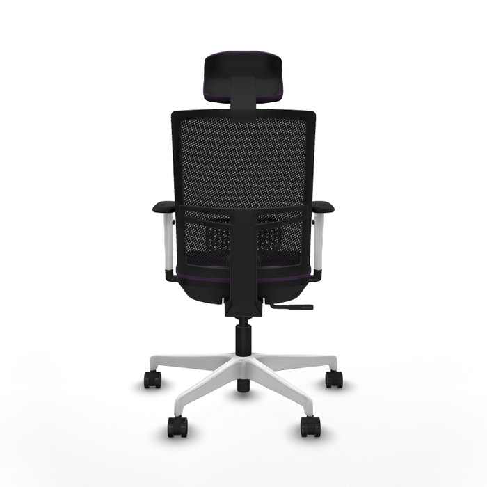 PIQUERAS Y CRESPO Silla de oficina Yunquera Morada con Mecanismo Sincro PIQUERAS Y CRESPO Silla de oficina Yunquera Morada con Mecanismo Sincro