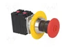 PROMET Interruptor de emergencia rojo NEF30 30mm NC x2 + NA x2