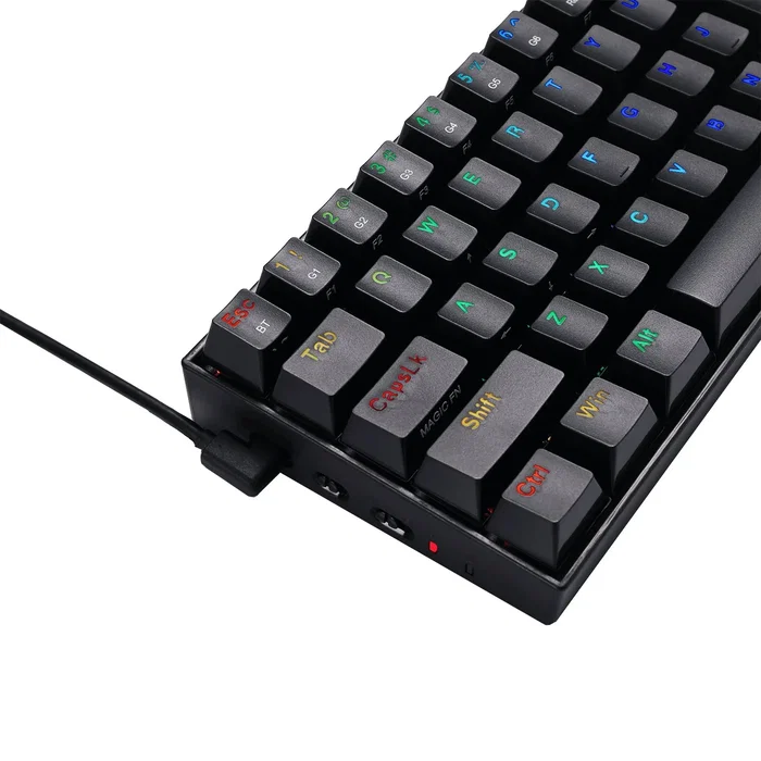 Redragon Draconic K530-RGB Teclado Mecánico Gaming 60% RGB Negro