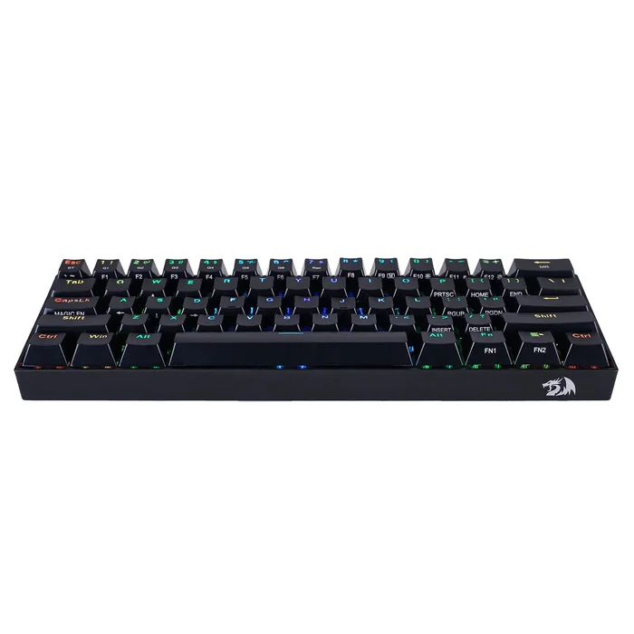 Redragon Draconic K530-RGB Teclado Mecánico Gaming 60% RGB Negro