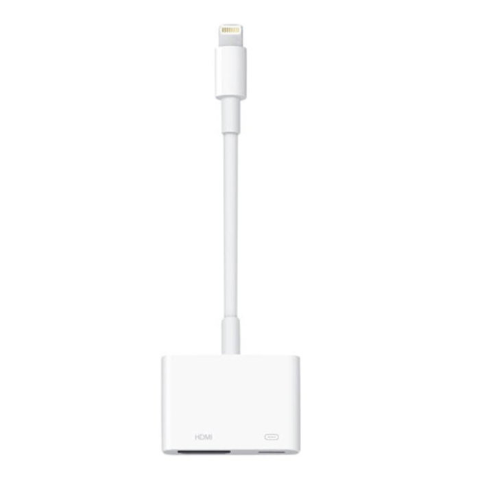 Apple Hub USB Tipo C a HDMI/Lightning Adaptador Digital AV MW2P3ZM/A para iPhone iPad iPod - Resolución 1080p, Blanco Apple Hub USB Tipo C a HDMI/Lightning Adaptador Digital AV MW2P3ZM/A para iPhone iPad iPod - Resolución 1080p, Blanco