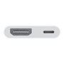 Apple Hub USB Tipo C a HDMI/Lightning Adaptador Digital AV MW2P3ZM/A para iPhone iPad iPod - Resolución 1080p, Blanco